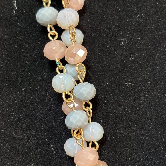 Off park Collection By JTV Triple Strand Leaf Pendant 18” adjustable necklace - Picture 5 of 6